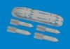 Eduard 6481152 S-199 4xETC 50 rack w/ bombs PRINT EDUARD 1/48